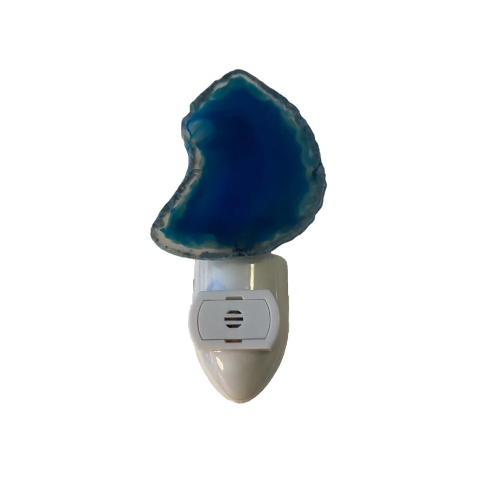Blue agate night light